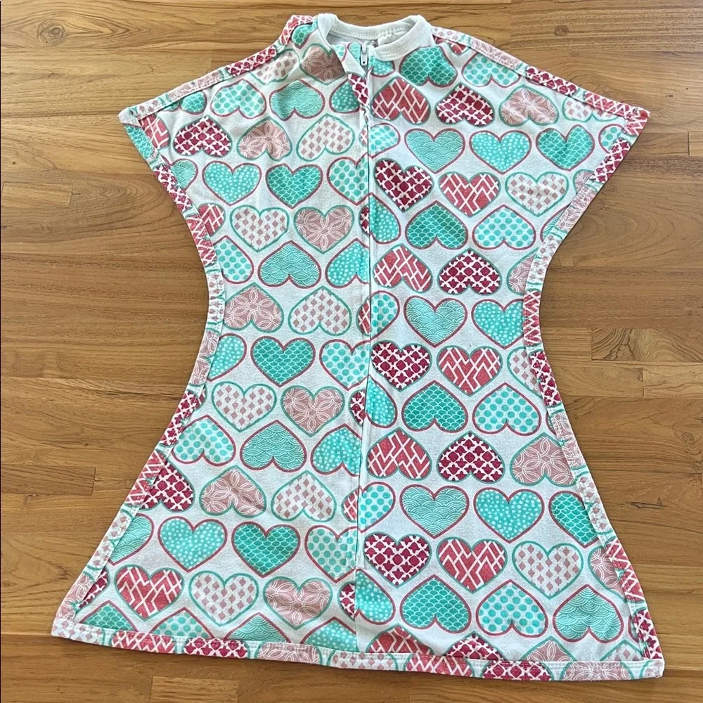 Sleeping Baby Zipadee Zip Transition Swaddles (Heart/Balloon) XS